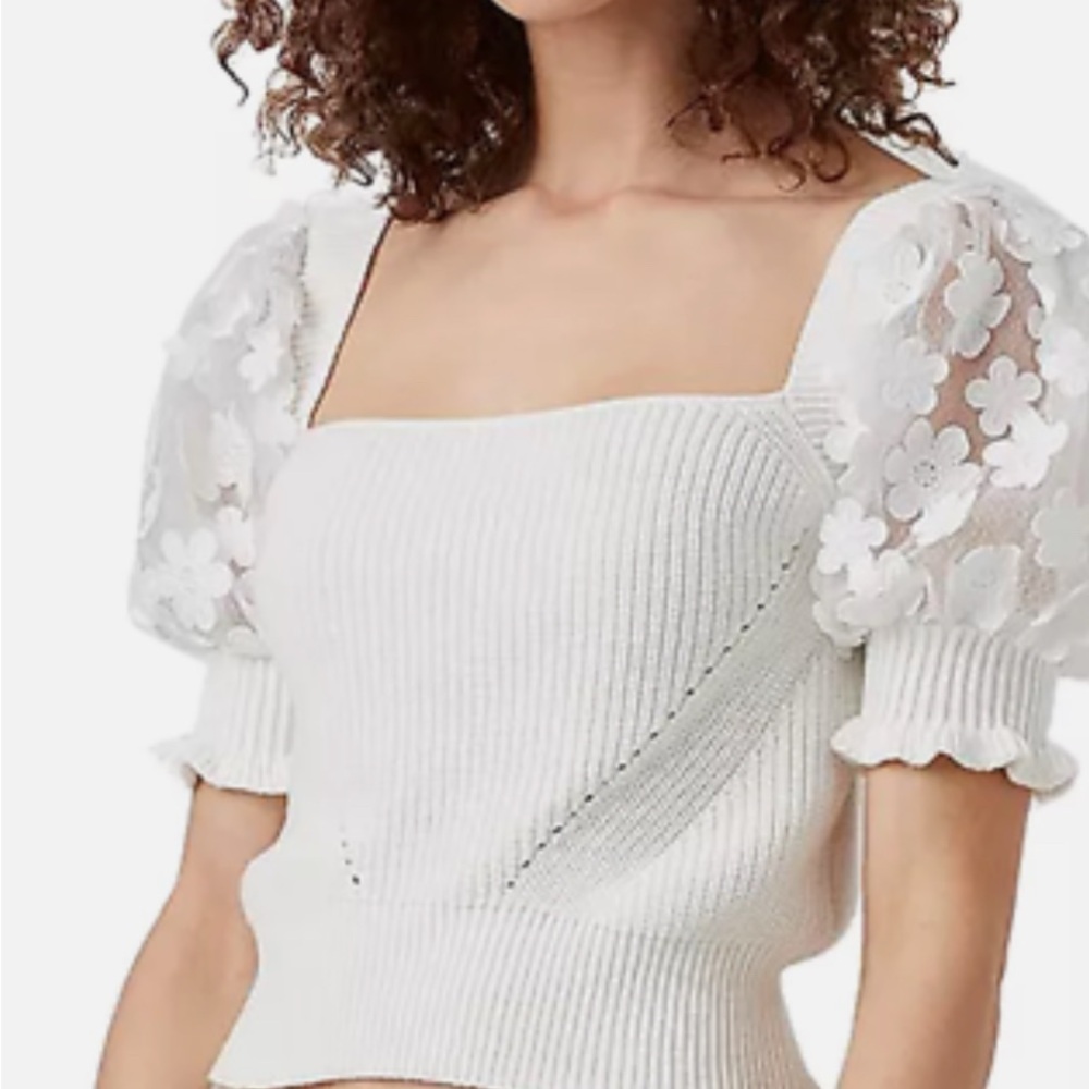 Floral Puff Sleeve Top
